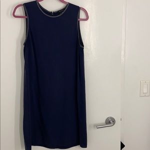 Theory silk shift dress